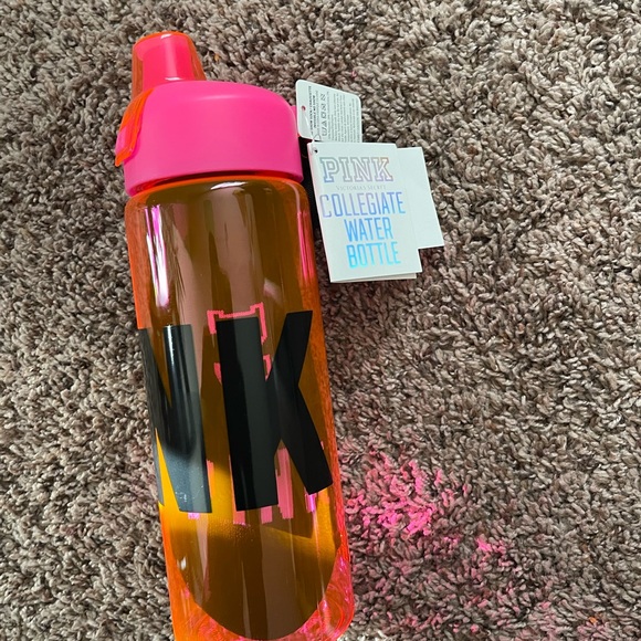 Pink Victoria’s Secret Collegiate 32 oz. Water Bottle with socks! - Picture 4 of 7